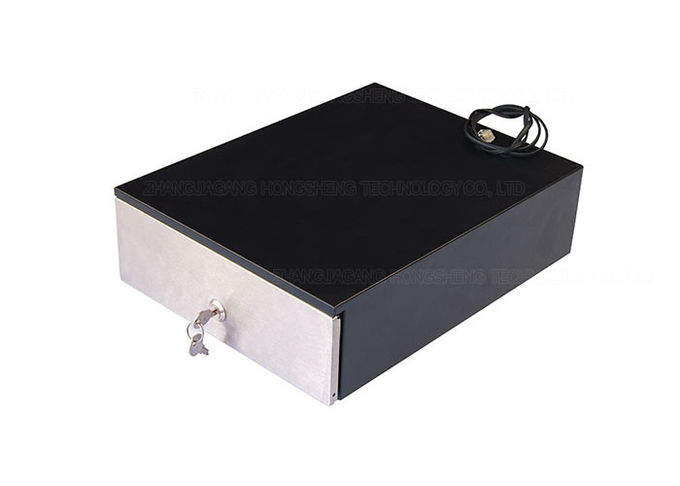 Portable Keylock Pos Cash Drawer Heavy Duty Cash Box For Supermarket Payment  HS-240B