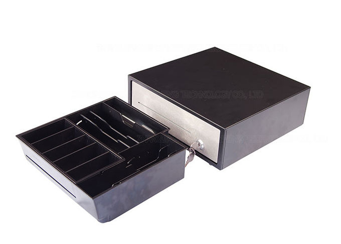 Metal USB / RS232 POS Cash Drawer With CE / ROHS / ISO Standard HS-308A