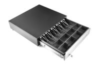 China USB / RS232 Heavy Duty Metal Drawer , 10.8 KG 8 Coin Pos Cash Box Adjustable Dividers 460E company