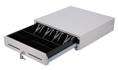China 16 Inch Manual Cash Drawer POS / Small Metal Cash Box Steel Construction 410M factory