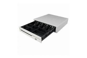 China ROHS ISO Manual Cash Drawer / Cash Register Money Box Adjustable Dividers 410M factory