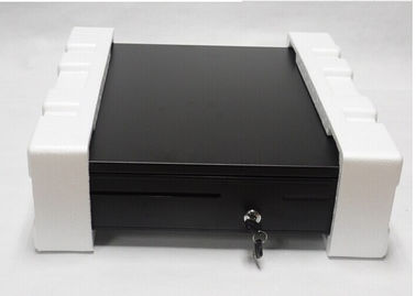 China Mobile Point Of Sale Cash Drawer USB Cash Drawer With 6 Bill / 4 Coin Adjustable factory
