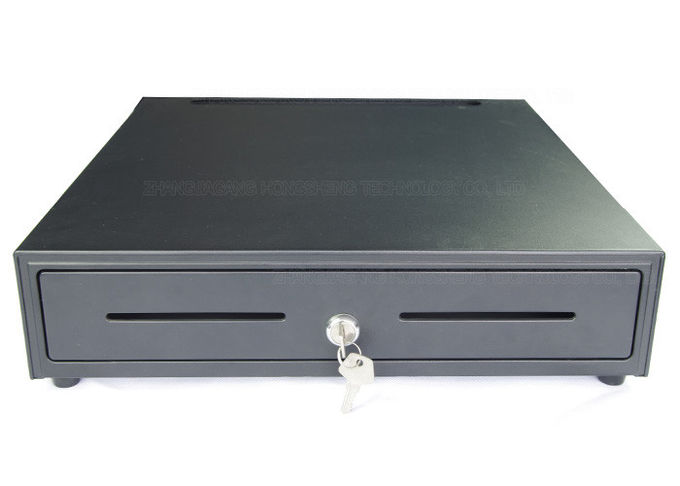Electronic Retail Cash Drawer USB Interface With Cable Storage Slot 420A